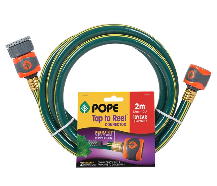 Pope Products  12 mm x 2 m Drover Tap To Reel Connector