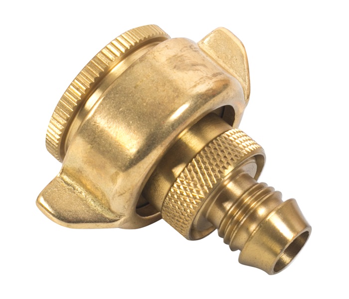 12mm BRASS Nut and Tail 20-25mm Suits Plastic Hose