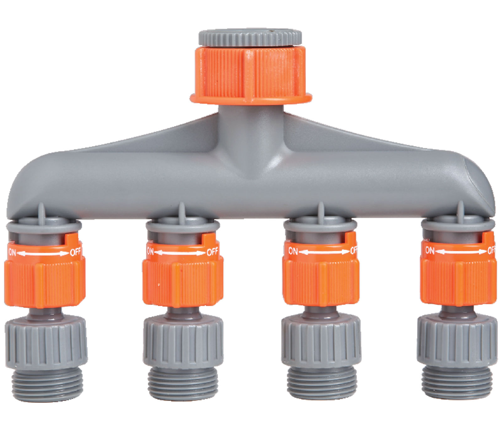 Pope Products Plastic 4 Way Swivel Tap Threaded