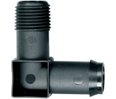 19 mm Barbed x 15 mm BSP Male Threaded Elbow