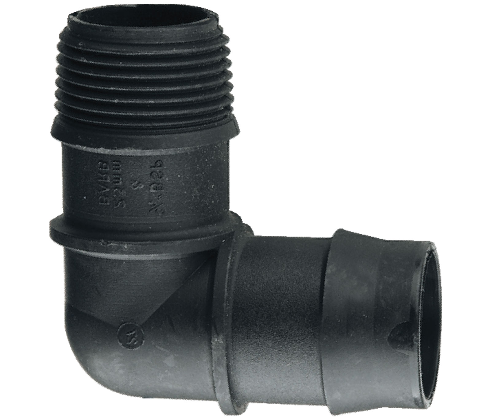 Pope Products 25 mm Barbed x 20 mm BSP Male Threaded Elbow