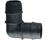 25 mm Barbed x 20 mm BSP Male Threaded Elbow