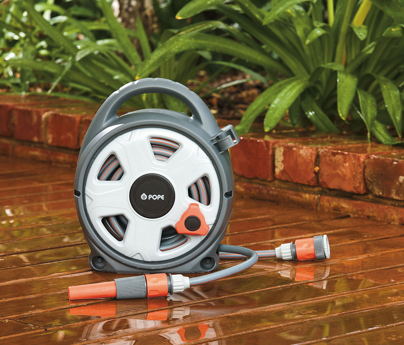 Pope Products 1010478smallgardenhosereel