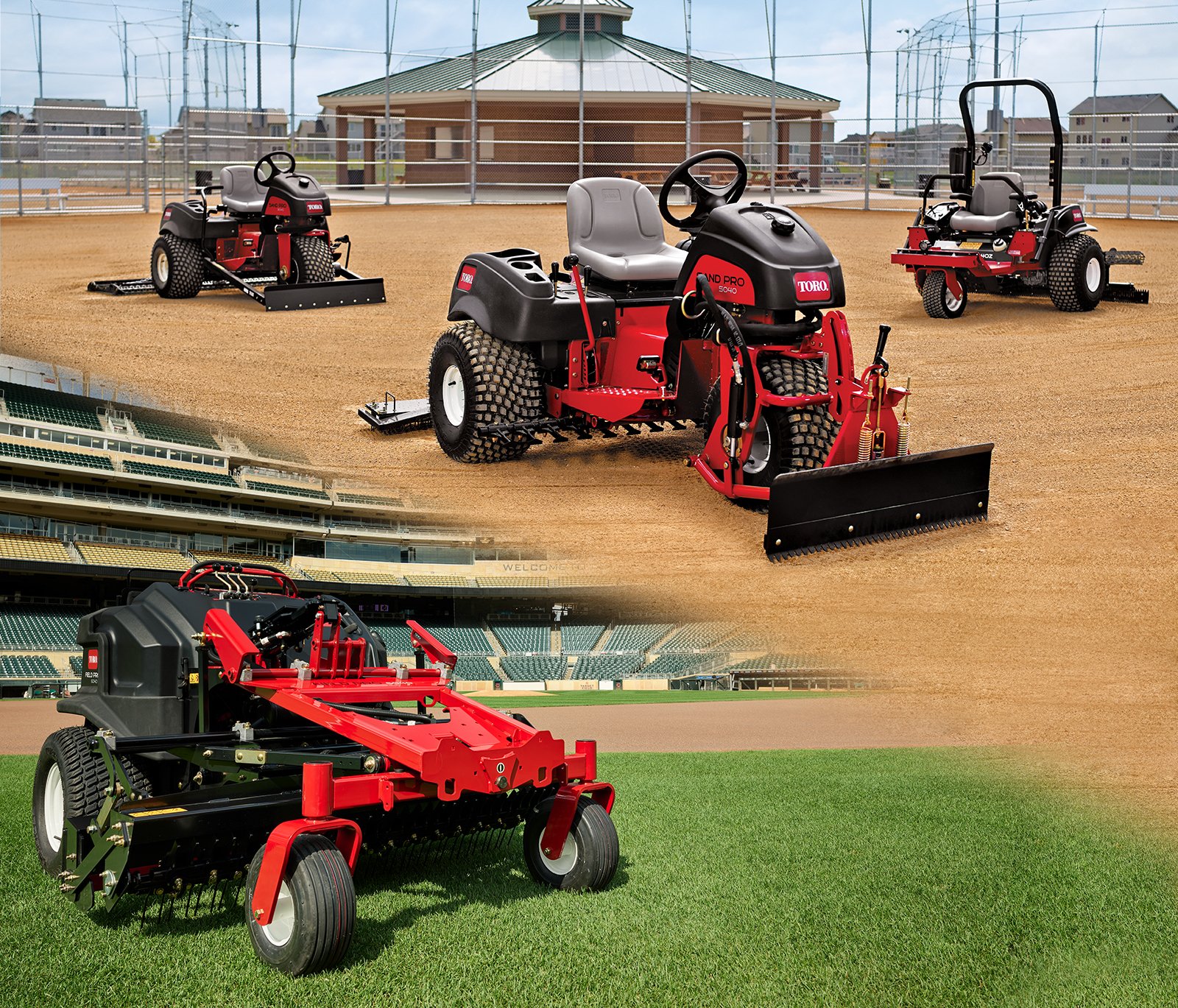 Toro Infield Groomers