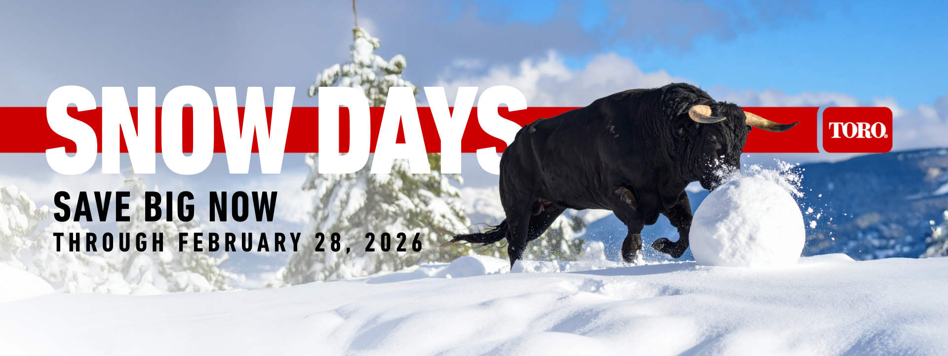 Snow Days save big now through February 28, 2026