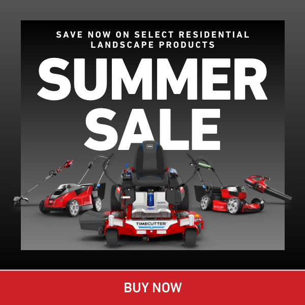 Summer Sale - Save now of Select Residential Landscape Products - valid 05/01/2025 - 07/31/2025 