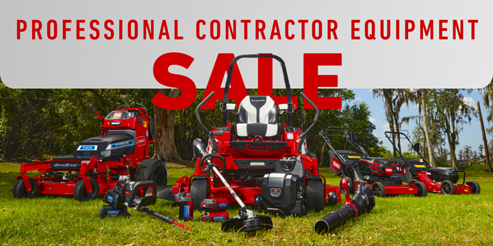 Professional Contractor Equipment Sale