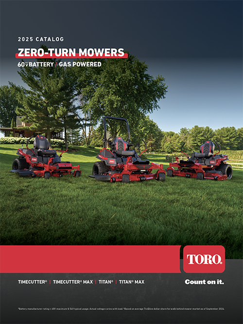 Residential Zero Turn Mowers Brochure