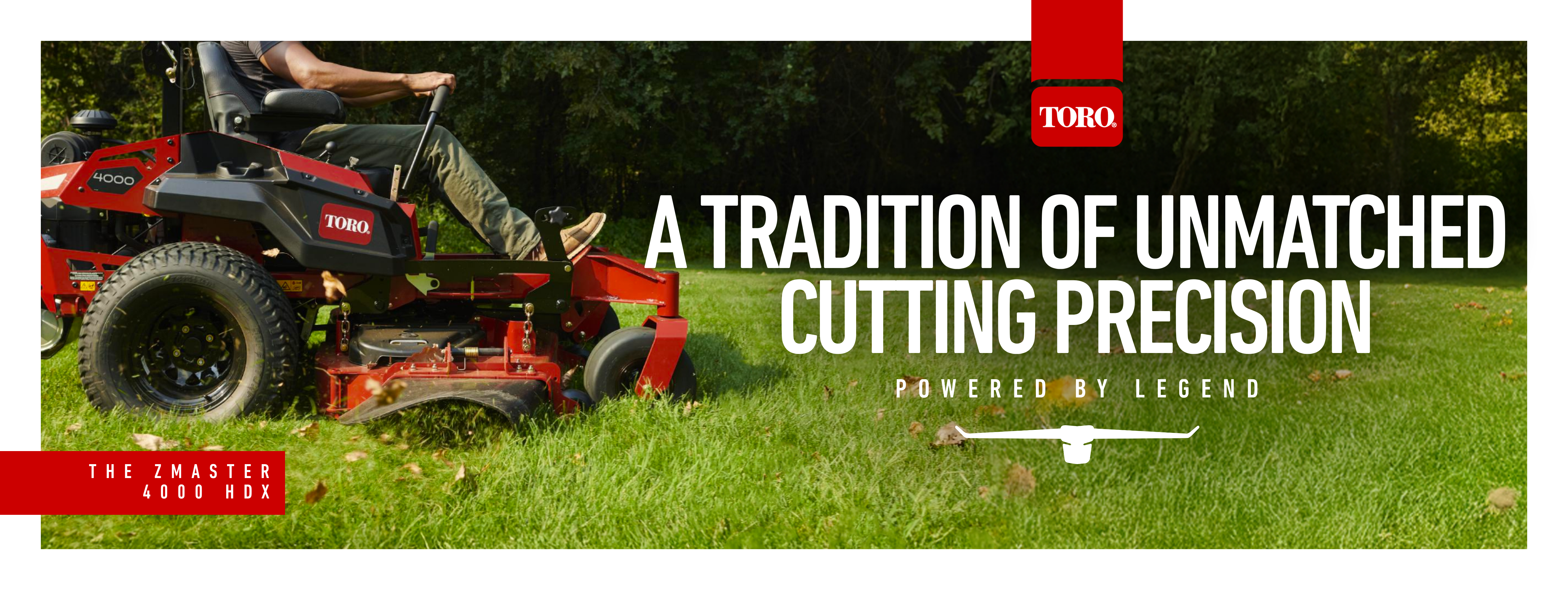 A tradition of unmatched cutting precision - Powered by Legend