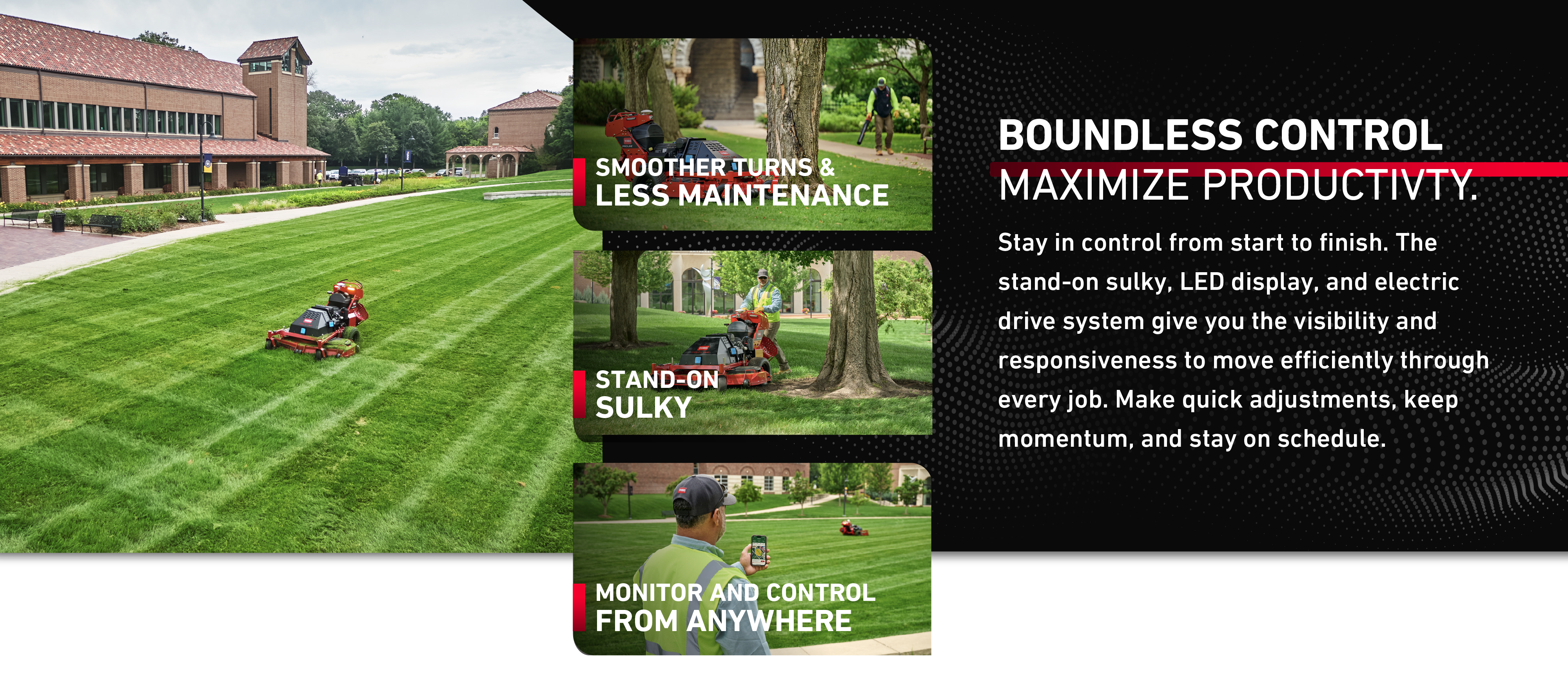 Boundless control. Maximize productivity.
