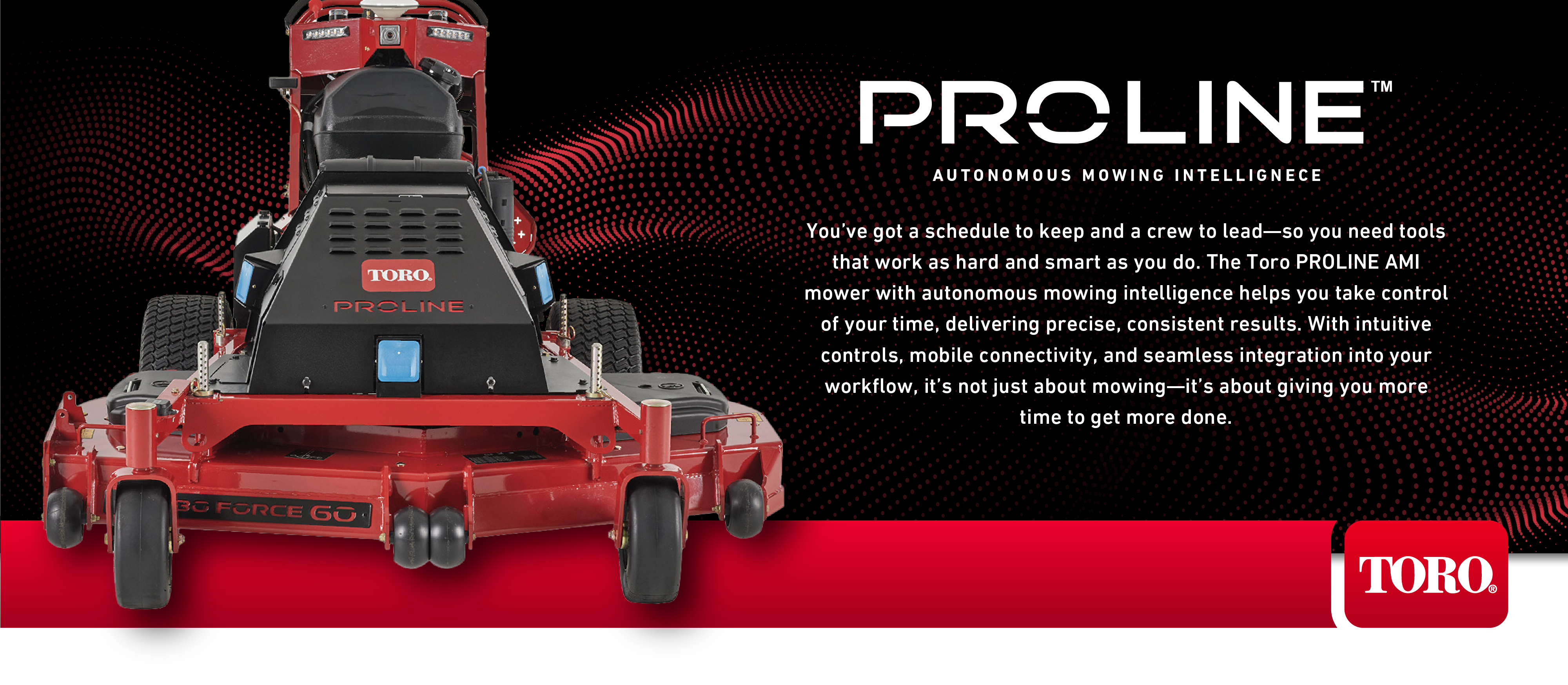ProLine Autonomous Mowing Intelligence
