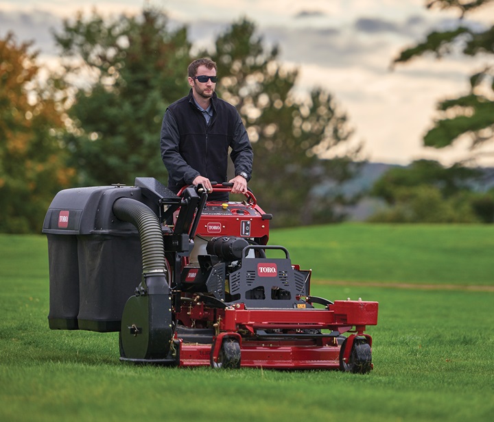Bagging attachment for GrandStand mowers