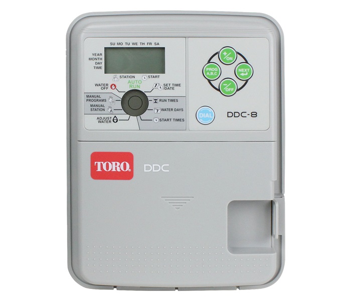 Toro DDC DIGIDIAL INDOOR CONTROLLER 240VAC,240mins Max 4 6 Or 8 Zones Runtime 