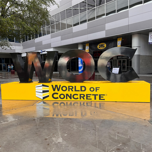 World Of Concrete 2023 Sign