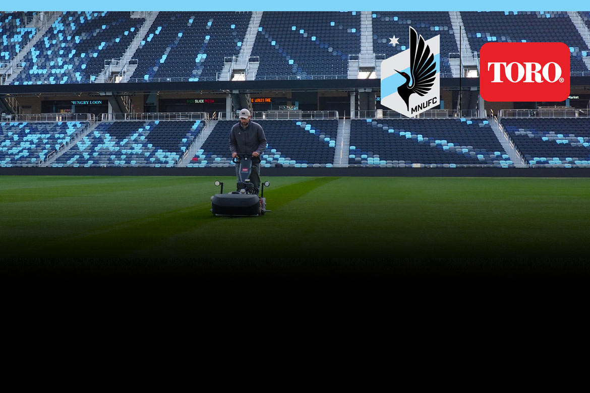 Toro is the Official Partner of and equipment provider for the Minnesota United FC
