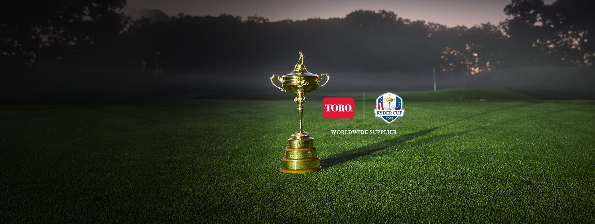 Toro is the official Turf Maintenance Equipment & Irrigation provider for Ryder Cup events through 2029.