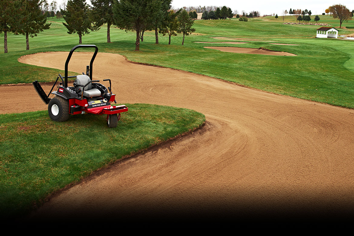 Bunker Rakes, Sand Pro for Golf Course Toro Toro