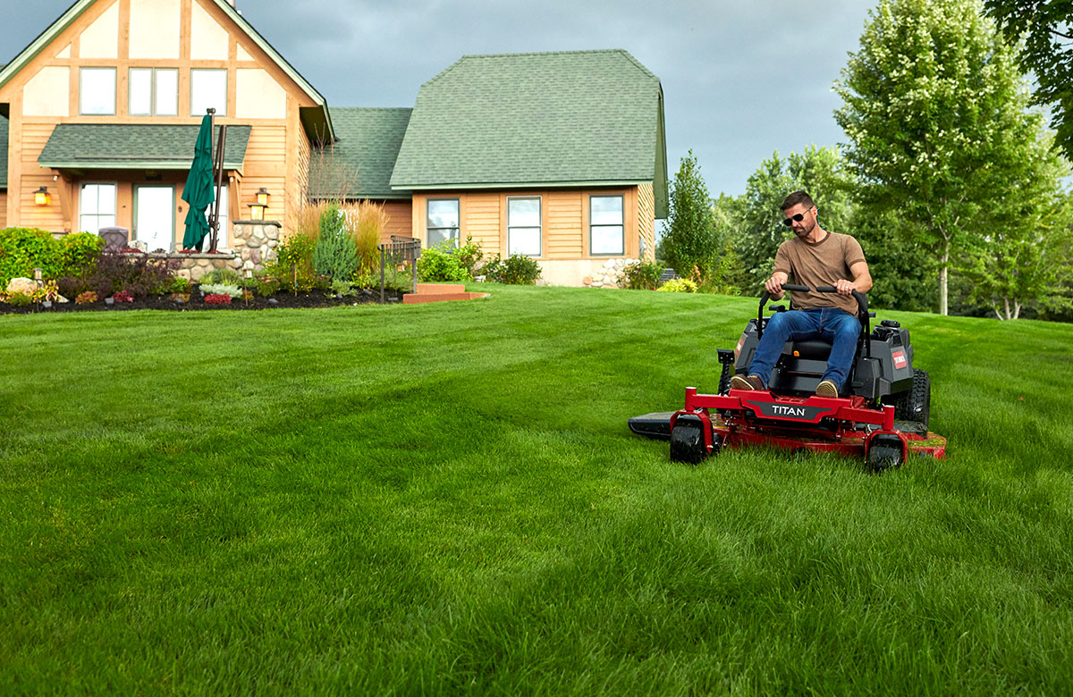 lawn maintenance equipment