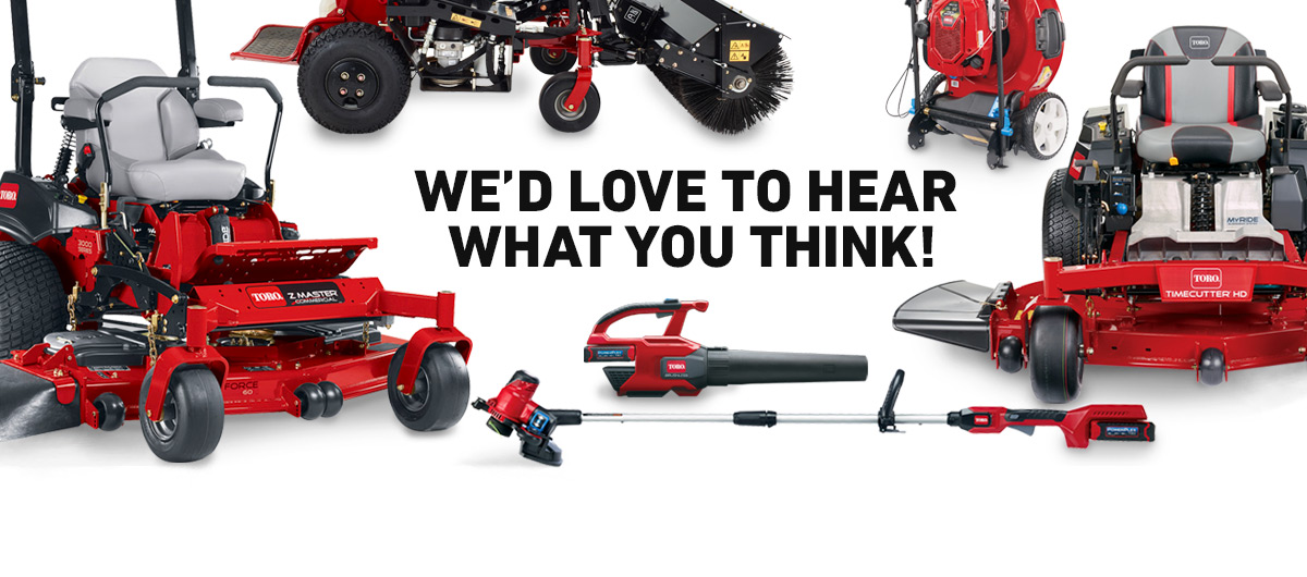 Write a Toro Product Review